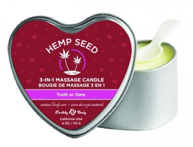 Candle 3-N-1 Heart Truth Or Dare 4oz