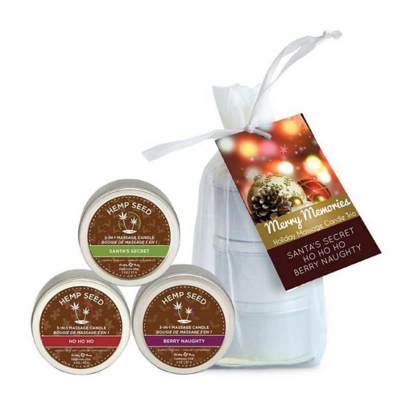 Holiday Candle Trio 2 Oz