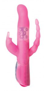 Eve's Triple Pleasure Rabbit Vibrator Pink