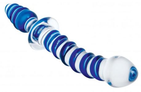 Twisted Love Double Ended Glass Dildo