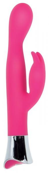 Silicone G Bunny Slim Pink Vibrator