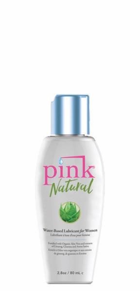 Pink Natural Water Based Lubricant 2.8oz
