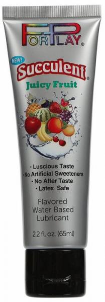 Forplay Succulents Lube Tube Juicy Fruit 2.2oz