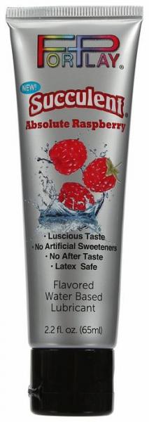 Forplay Succulents Lube Absolute Raspberry 2.2oz Tube
