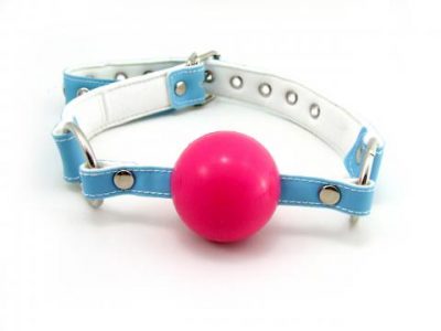 Ball Gag Pink/Blue