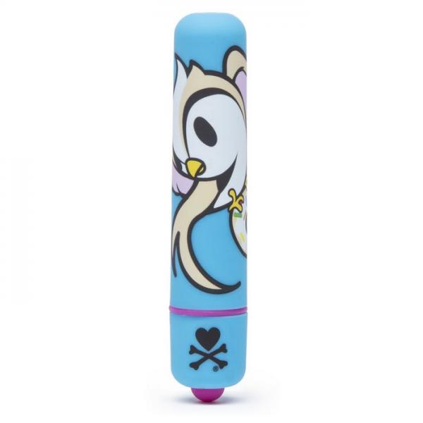 Tokidoki Single Speed Mini Bullet Vibrator Sprinkles Blue