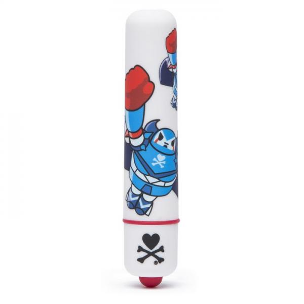 Tokidoki Single Speed Mini Bullet Vibrator White Robot