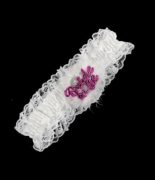 Bride 2B Flashing Garter White