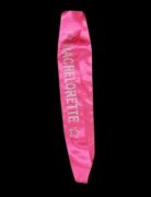 Sash W/ Diamante Bachelorette Logo Black