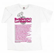 Bachelorette T-Shirt W/Pen