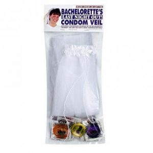 Bachelorette Condom Veil