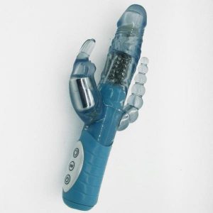 Tri Me Triple Stimulation Vibrator - Blue
