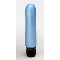 Pearl Shine 5 inch Smooth Vibrator Blue