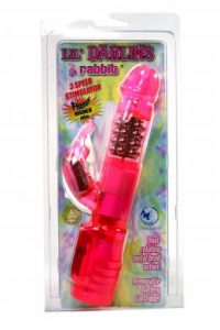 Waterproof Lil Darlins Rabbit Vibrator - Pink
