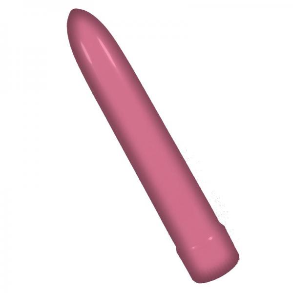 Lady's Mood 7 Inches Plastic Vibrator Pink