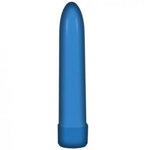 Ladys Choice 5 inch Plastic Vibrator - Blue