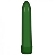 Ladys Choice 5 inch Plastic Vibrator - Green