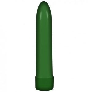 Ladys Choice 5 inch Plastic Vibrator - Green