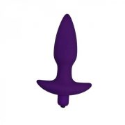 Corked 02 Silicone Anal Plug Waterproof Purple - Small