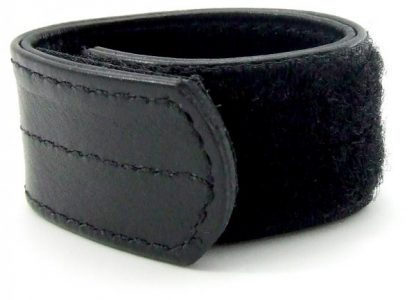 H2H Ball Stretcher Leather Velcro 1 inch Black
