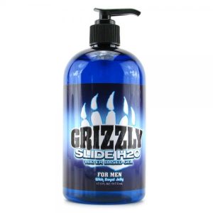 Grizzly for Men Slide H20 Water Based Gel Lube 17.5oz