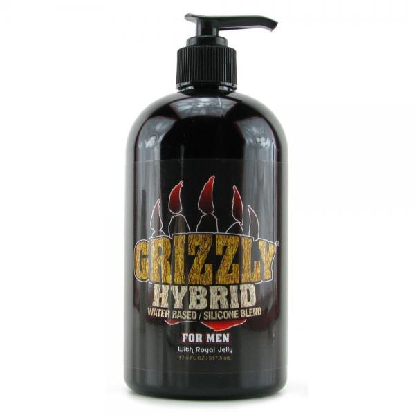 Grizzly For Men Hybrid Silicone/Water Based Lube 17.5oz