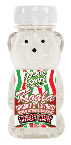Koala Aromatic Flavored Lubricant 6 oz - Koala Candy Cane
