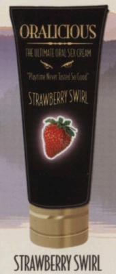 Oralicious Oral Sex Cream Strawberry 2oz
