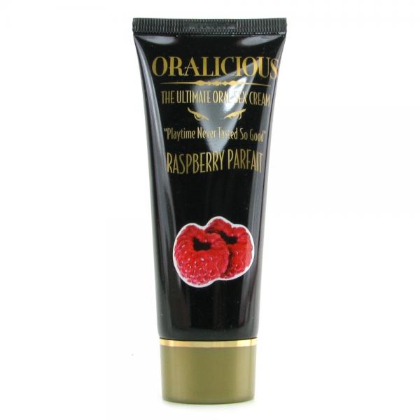 Oralicious Ultimate Oral Sex Cream 2 oz -  Raspberry Parfait