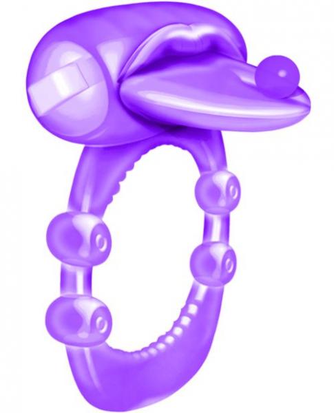 Xtreme Vibe Pierced Tounge Purple Ring