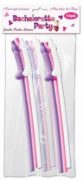 Bachelorette Party Flexy Super Straw 10 Pack