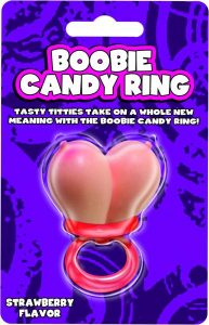 Boobie Candy Ring Carded