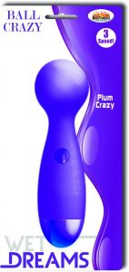 Ball Crazy Plum Purple Vibrator