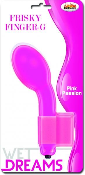 Wet Dreams Frisky Finger G Pink Vibrator