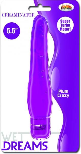 Creaminator Purple Realistic Vibrator