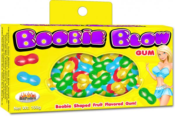 Boobie Bubble Gum Fruit Flavored