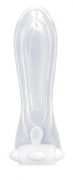 The Nines Vibrating Sextenders Contoured Sleeve Clear