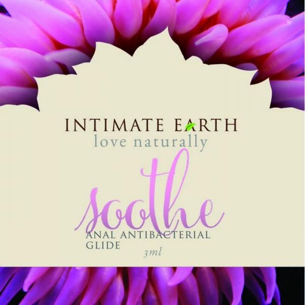 Intimate Earth Soothe Anal Anti Bacterial Glide Foil Pack .10oz