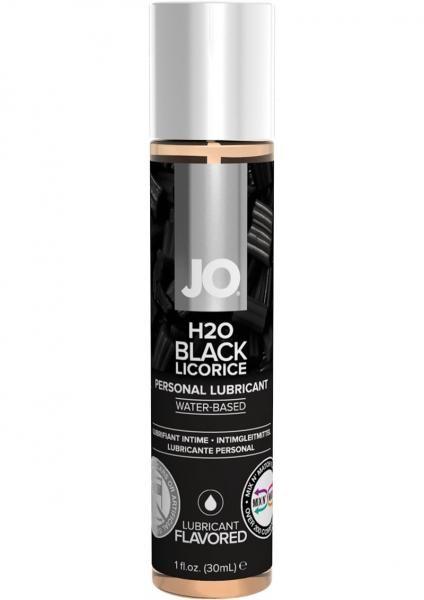JO H20 Flavored Lubricant Black Licorice 1oz