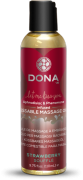 Dona Kissable Massage Oil Strawberry Souffle 3.75oz