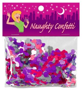 Naughty Confetti Penis Assorted Colors