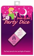 Bride To Be Party Dice Game