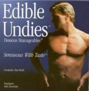 Edible Undies for Men Strawberry Chococlate