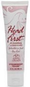 Head First Flavored Lubricant 2 oz - Strawberry