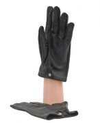 Vampire Gloves Leather Small Black