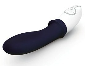 Billy G Spot Massager Silicone 6.9 Inches Deep Blue