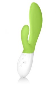 Ina 2 Dual Vibrating Silicone Massager Waterproof - Green
