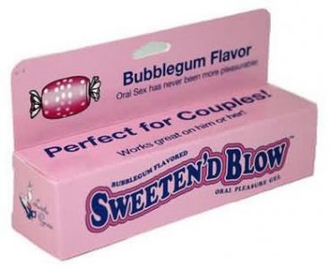 Sweeten D Blow Oral Pleasure Gel Bubble Gum 1.5 oz