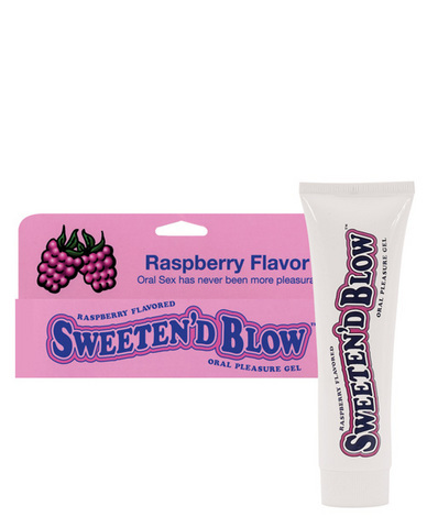 Sweeten D Blow Oral Pleasure Gel - Raspberry 1.5 Ounce