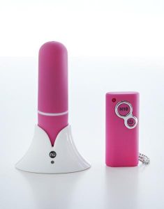 Nu Sensuell Remote Control Rechargeable Bullet- Pink